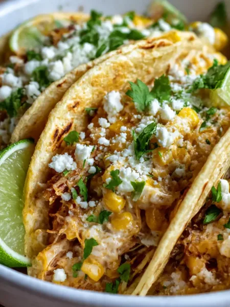 Slow Cooker Street Corn Chicken