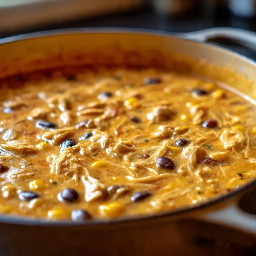 Cooking Cheesy Southwestern Chicken Tortilla Soup