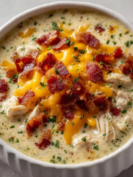 slow cooker crack chicken soup