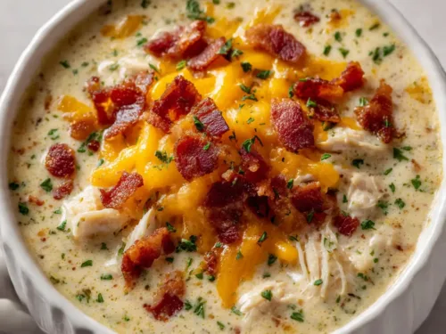 slow cooker crack chicken soup