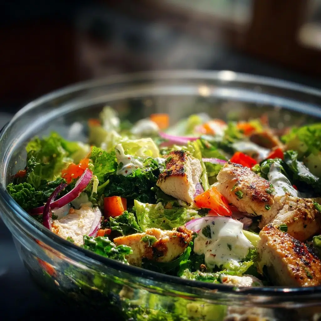 chicken and veggie mix for slimming world salad