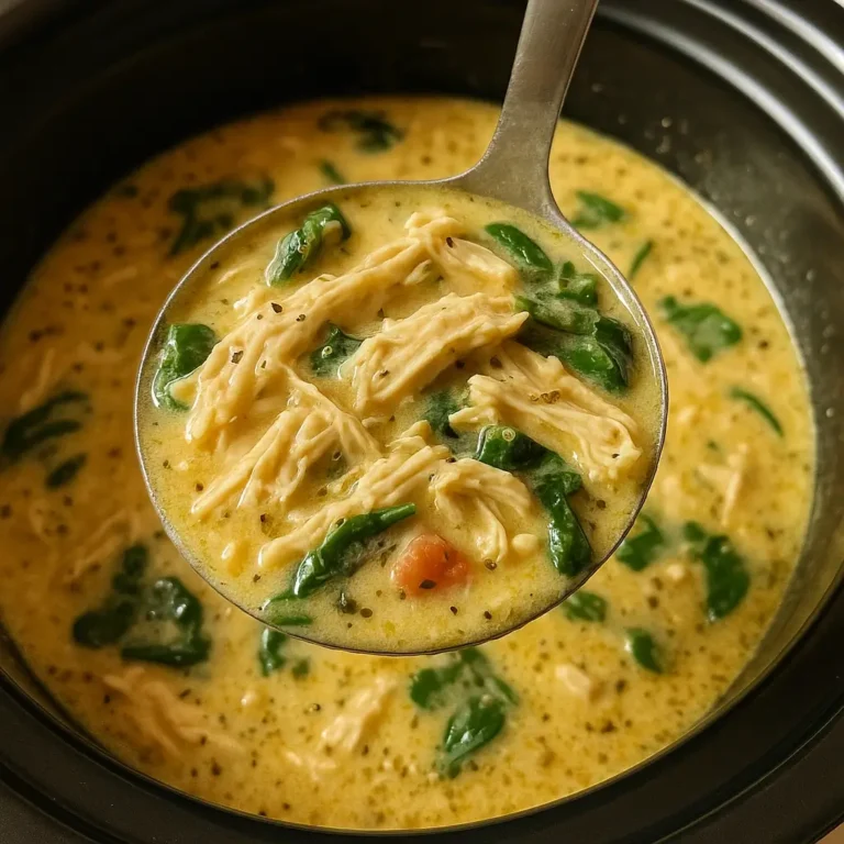 recipe card for crockpot chicken and cream of chicken soup