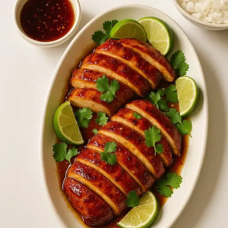 final new hot honey glazed chicken recipe served