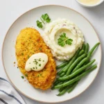 hellmann’s mayonnaise parmesan chicken recipe card image
