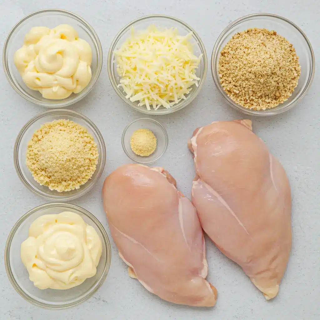 hellmann’s mayonnaise parmesan chicken ingredients