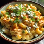 served buffalo chicken mac and cheese crockpot