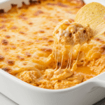 tasty buffalo chicken dip with cottage cheese