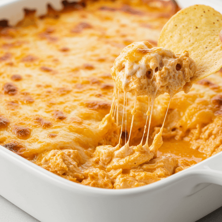 tasty buffalo chicken dip with cottage cheese