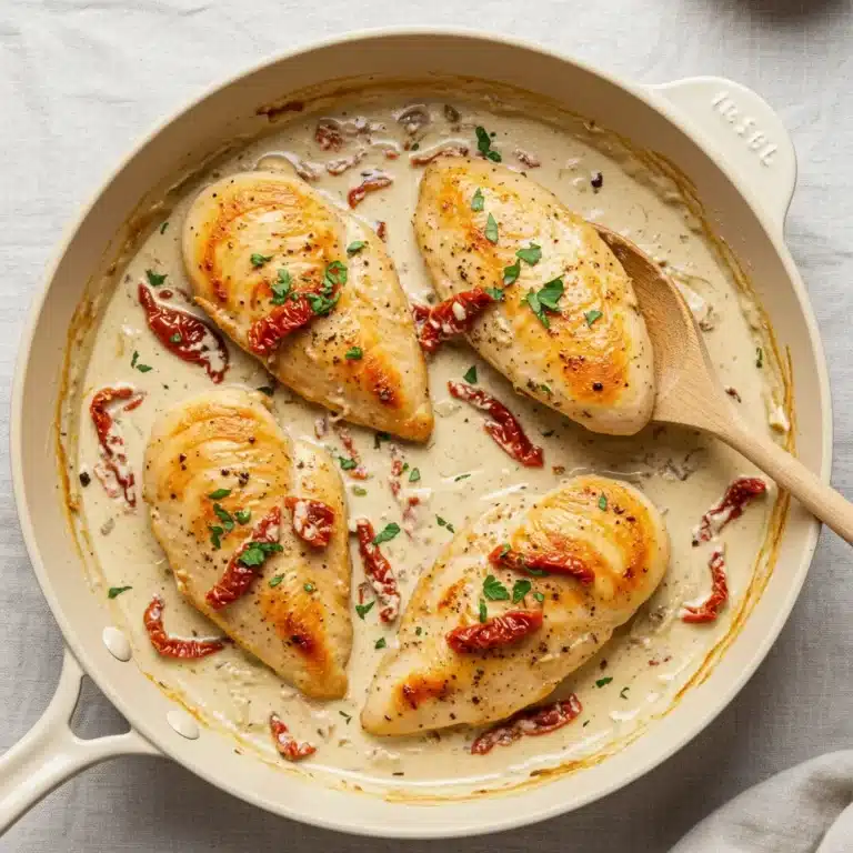 Easy Marry Me Chicken Recipe Card Image