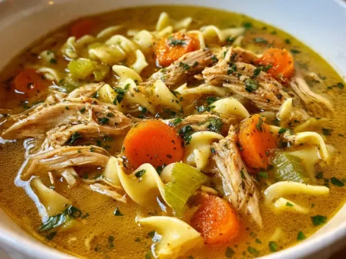 Chicken Noodle Soup From Scratch