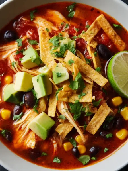 Chicken Tortilla Soup Crock Pot