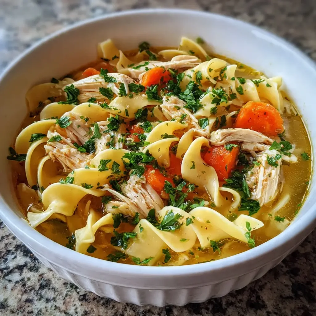 Home Made Chicken Noodle Soup