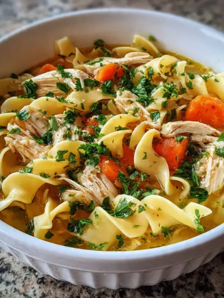 Home Made Chicken Noodle Soup