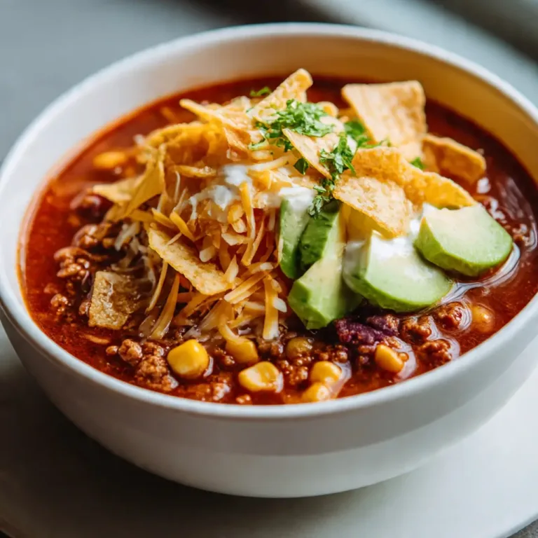 Taco Soup With Ranch Packet