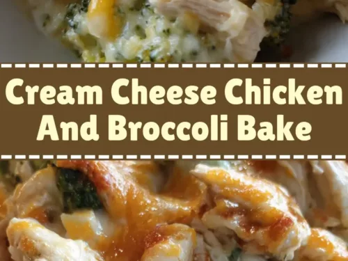 Cream Cheese Chicken And Broccoli Bake