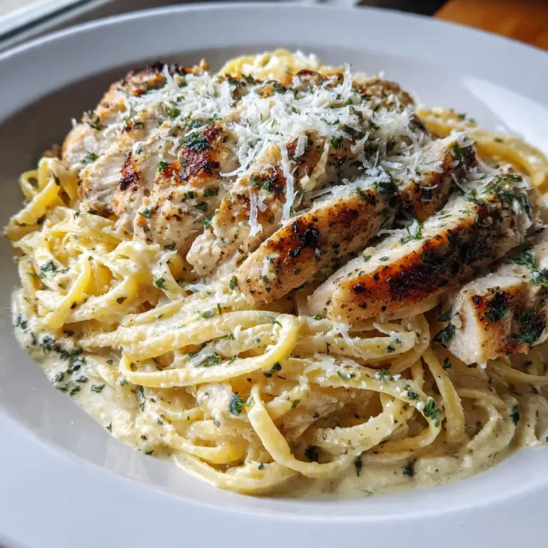 Creamy Garlic Herb Chicken Pasta