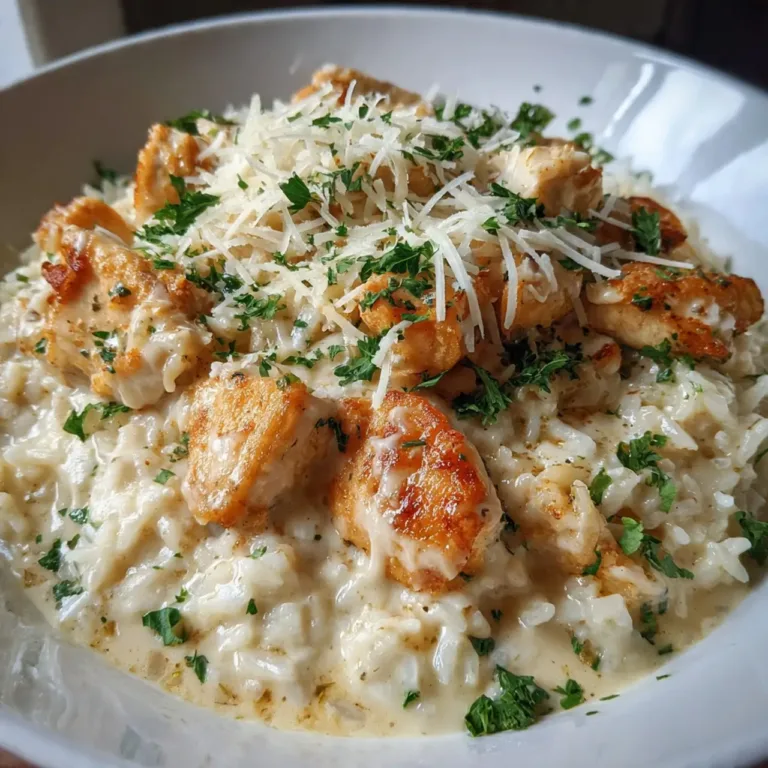 Creamy Parmesan Chicken and Rice One Pot