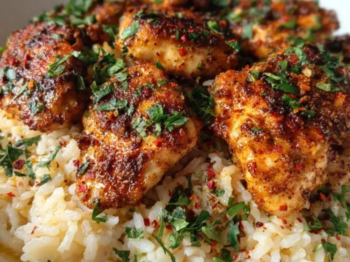 Easy Cajun Chicken and Rice Skillet