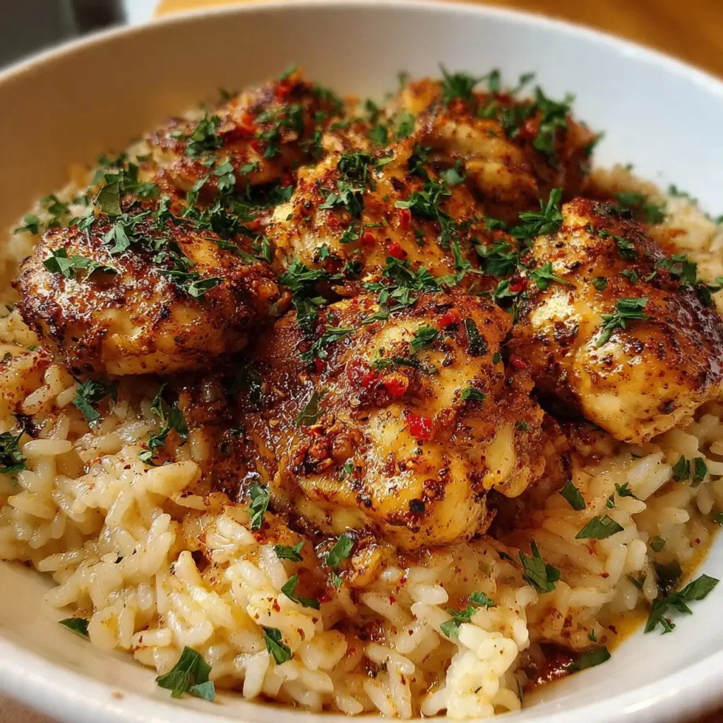 Easy Cajun Chicken and Rice Skillet Recipe
