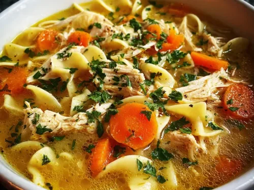 Easy Weeknight Chicken Noodle Soup