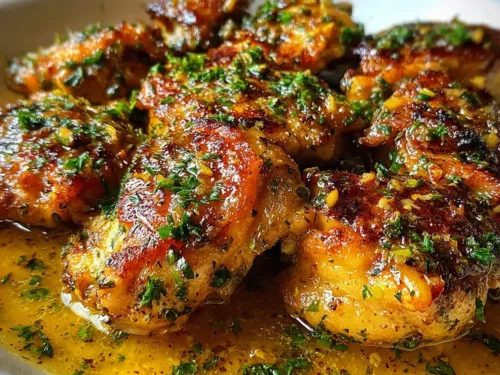 Garlic Butter Chicken Skillet