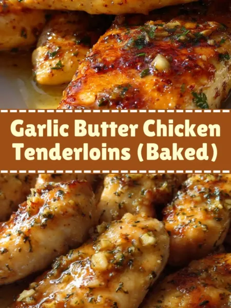 Garlic Butter Chicken Tenderloins