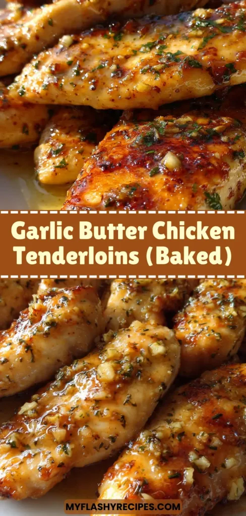 Garlic Butter Chicken Tenderloins