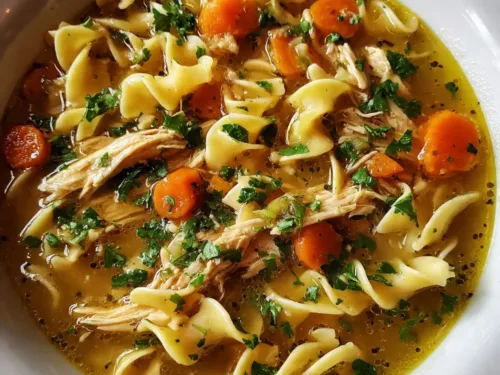 Panera-Style Chicken Noodle Soup