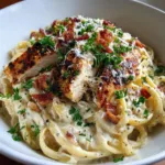 Parmesan Cream Chicken Carbonara