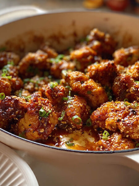 Instant Pot Honey Ginger Sesame Chicken