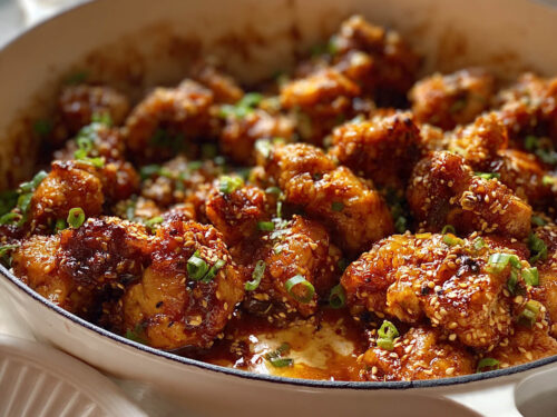 Instant Pot Honey Ginger Sesame Chicken