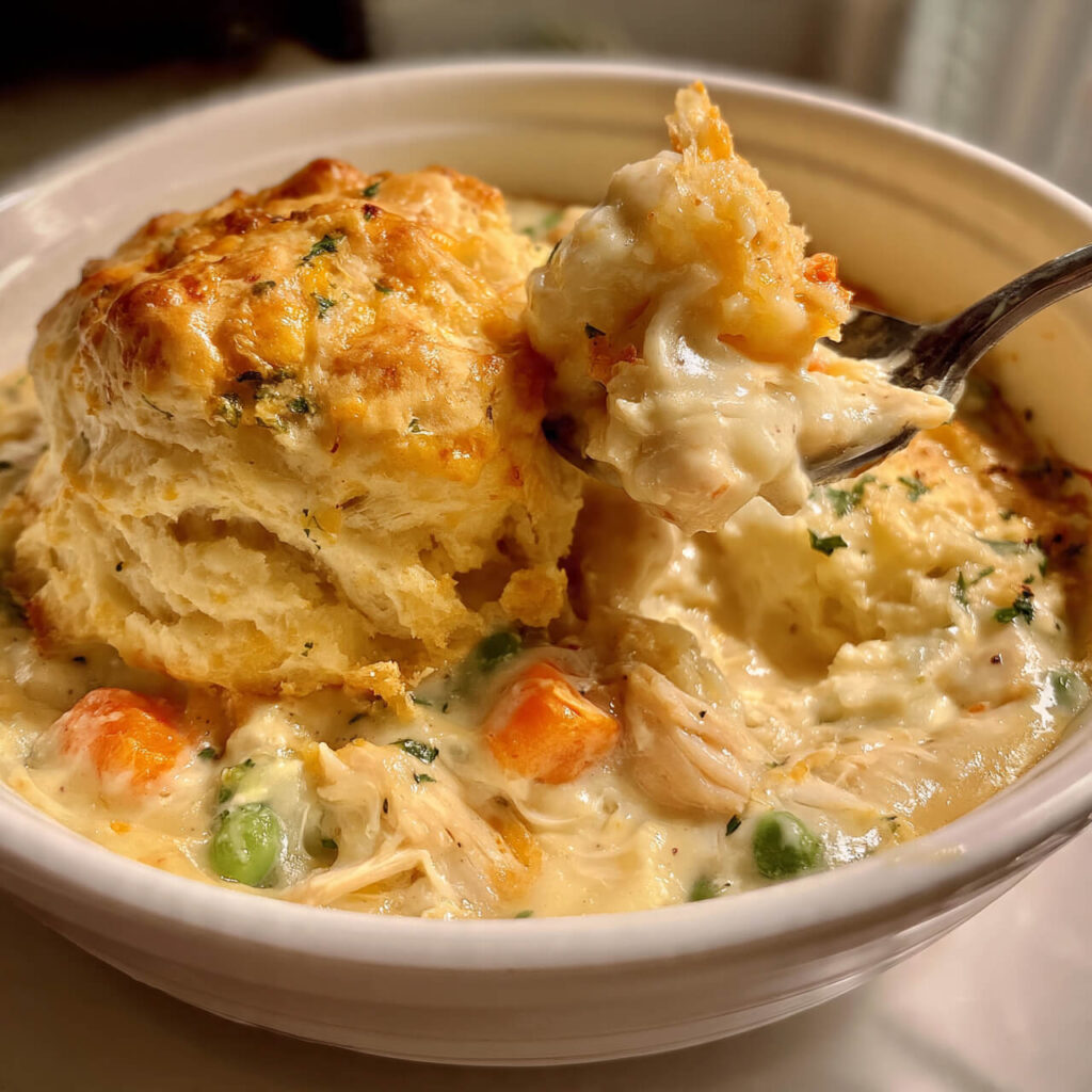 Serving Ideas for Cheddar Bay Biscuit Chicken Cobbler