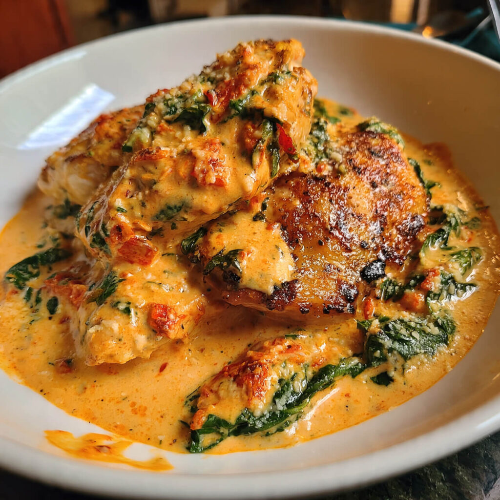 Serving Ideas for Creamy Roasted Red Pepper Chicken Skillet
