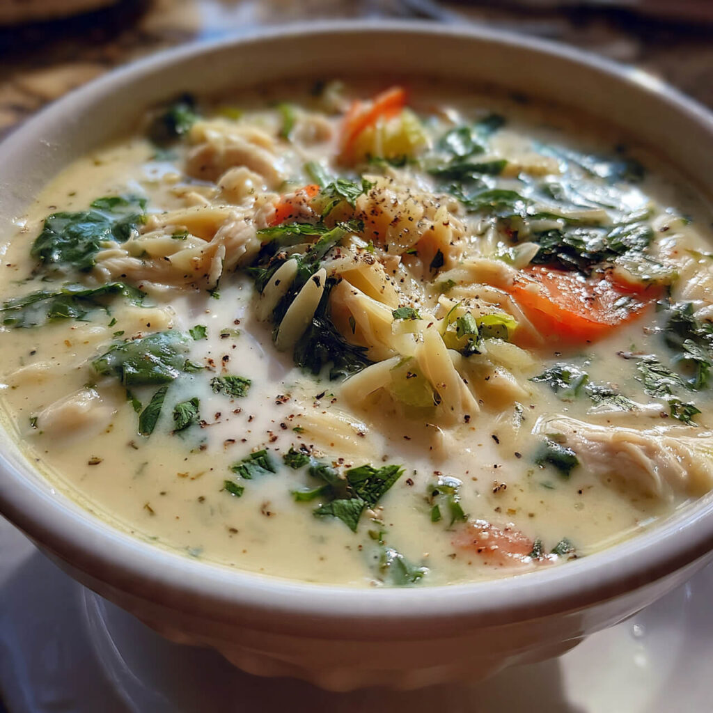Serving Ideas for Lemon Herb Chicken Orzo Soup