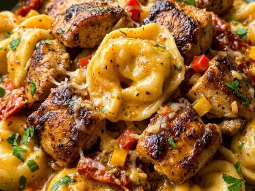 Creamy Cajun Chicken Tortellini
