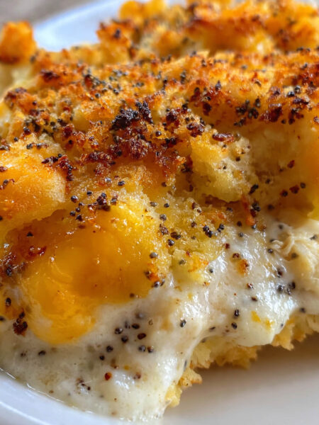 Creamy Poppy Seed Chicken Casserole recipe