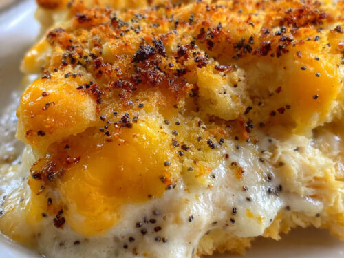Creamy Poppy Seed Chicken Casserole recipe