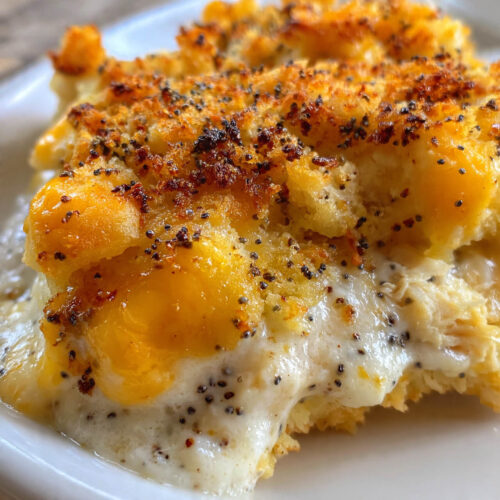 Creamy Poppy Seed Chicken Casserole recipe