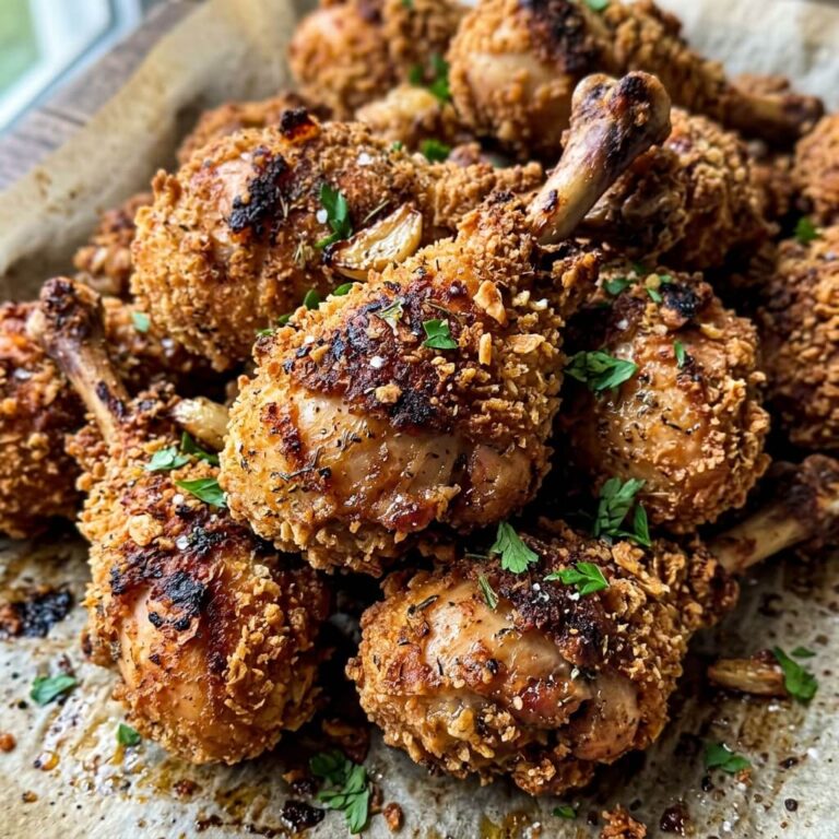 Crispy Baked Chicken Drumstick Pops