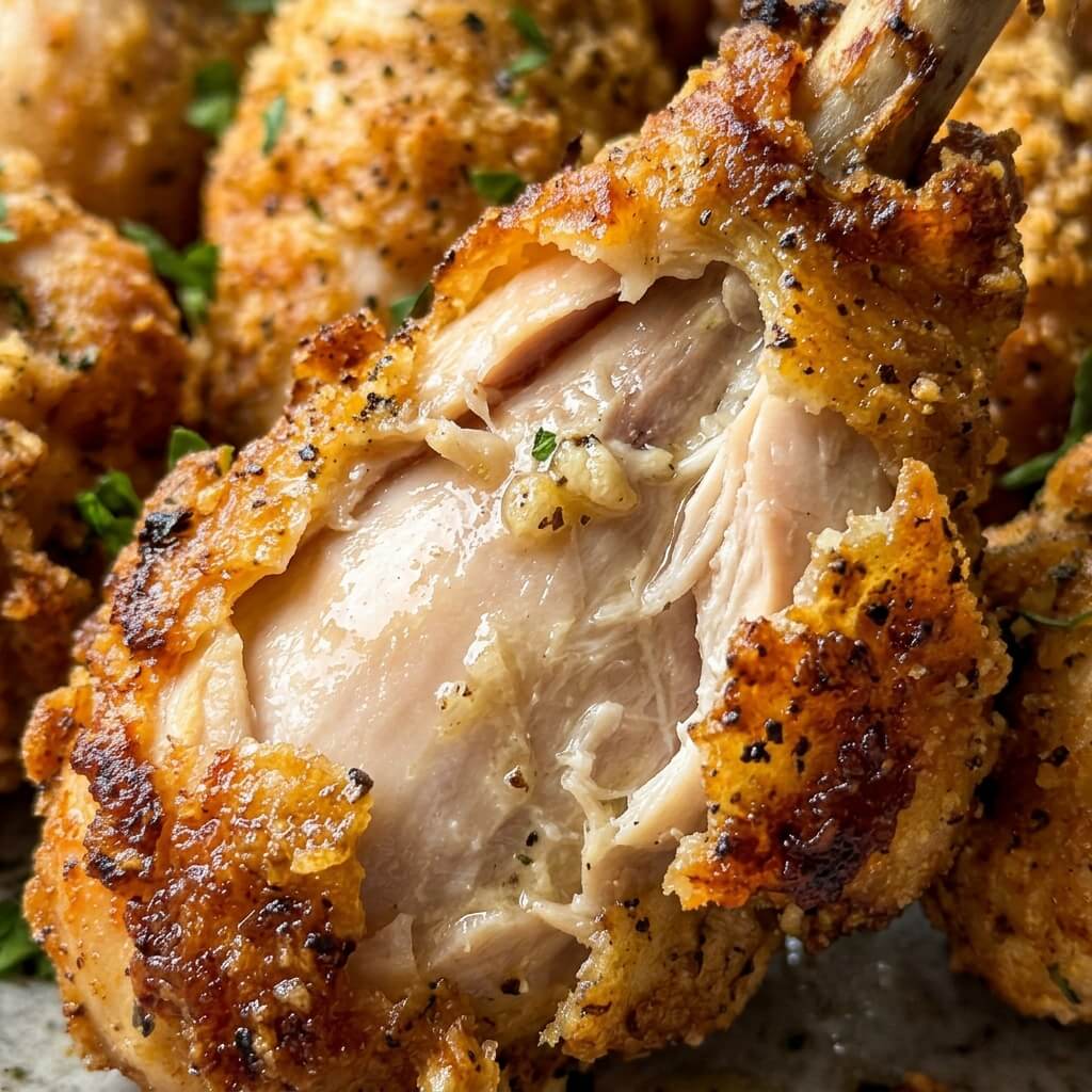 How to Bake Crispy Baked Chicken Drumstick Pops
