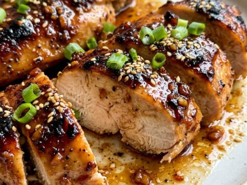 Oven Baked Filipino BBQ Chicken Breasts