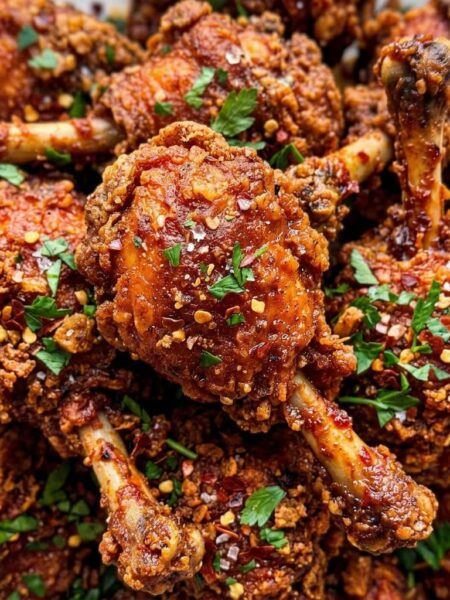 Spicy Fried Chicken Lollipops