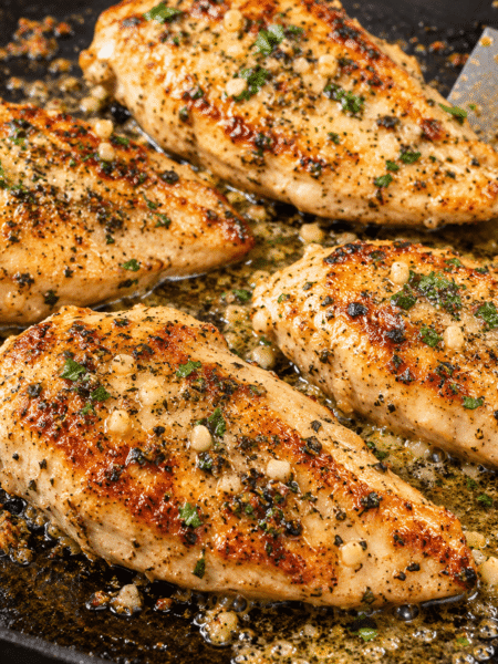 Blackstone Garlic Butter Chicken Breasts