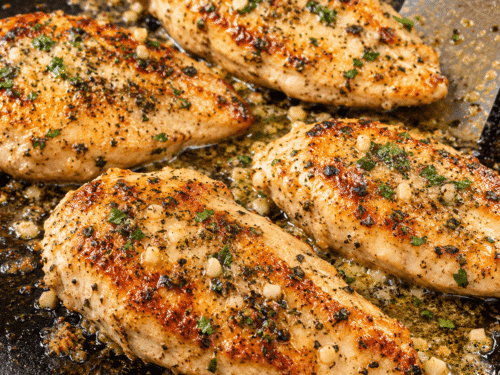 Blackstone Garlic Butter Chicken Breasts